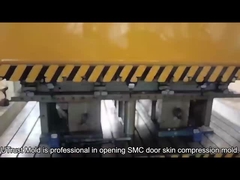 Customized SMC Door Skin Compression Mould In UTrust Mold Factory