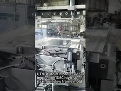 SMC train window frame mold