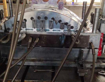 Metalen SMC compressie gietventilator 100K-500K schoten cover Bell Mouth Mould