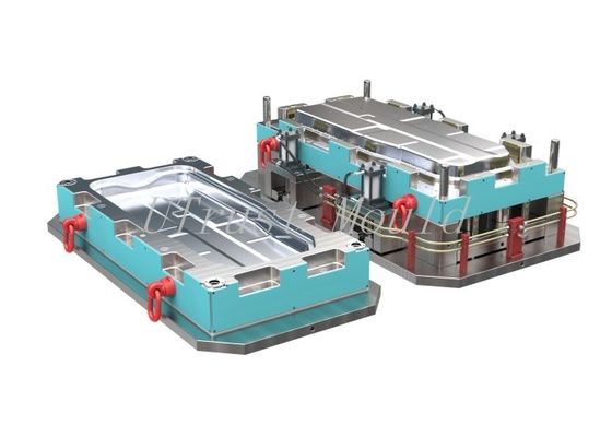 Automobiele accu-deksel SMC-vorm Auto-accu-doos Compressievorm