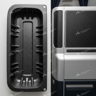 UTrust Mould | Aircraft Interior Partition Carbon Fiber Molds - Lightweight, Fire-Resistant & Aesthetic Precision Forming
