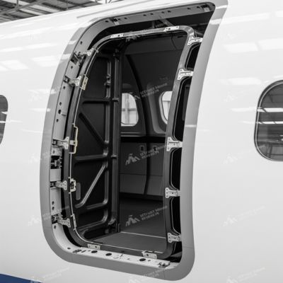 UTrust Mould | Aircraft Cabin Door Frame Carbon Fiber Molds - High-Strength & Complex Joint Integrated Forming