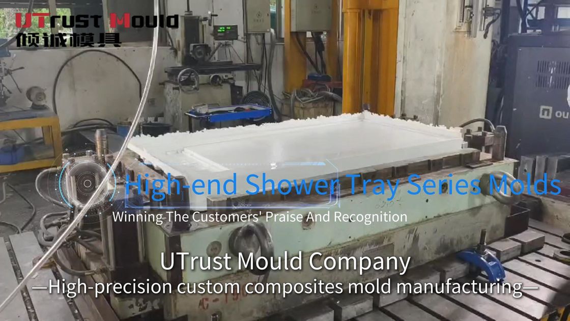 Custom Good Quality for Sanitary Molds Manufacturer | Precision Compression Tooling for Durable & Aesthetic Bathroom & SMC Shower Pan / Tray by UTrust Mould