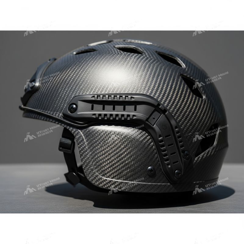 UTrust Mould | Military Tactical Helmet Carbon Fiber Molds - Ballistic-Grade Composite Precision Compression Molding