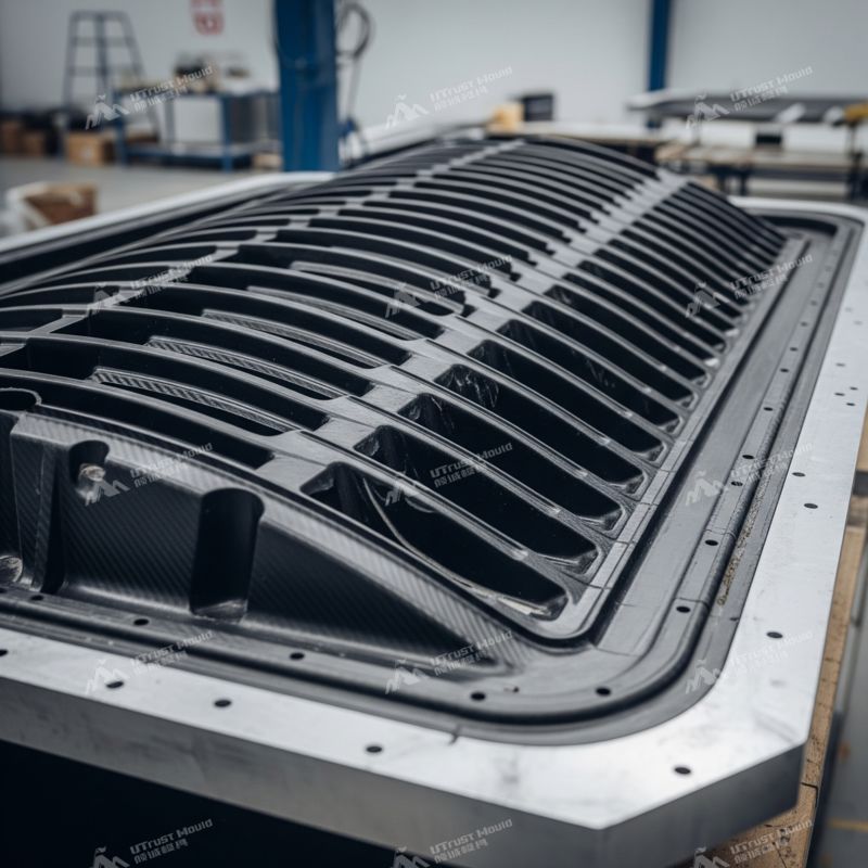UTrust Mould | Aerospace Large Carbon Fiber Fuselage Panel Molds - High-Precision Composite Uni-Body Forming Solution