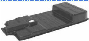 Auto Parts Molding SMC Car Battery Cover Composite Compression Moulding